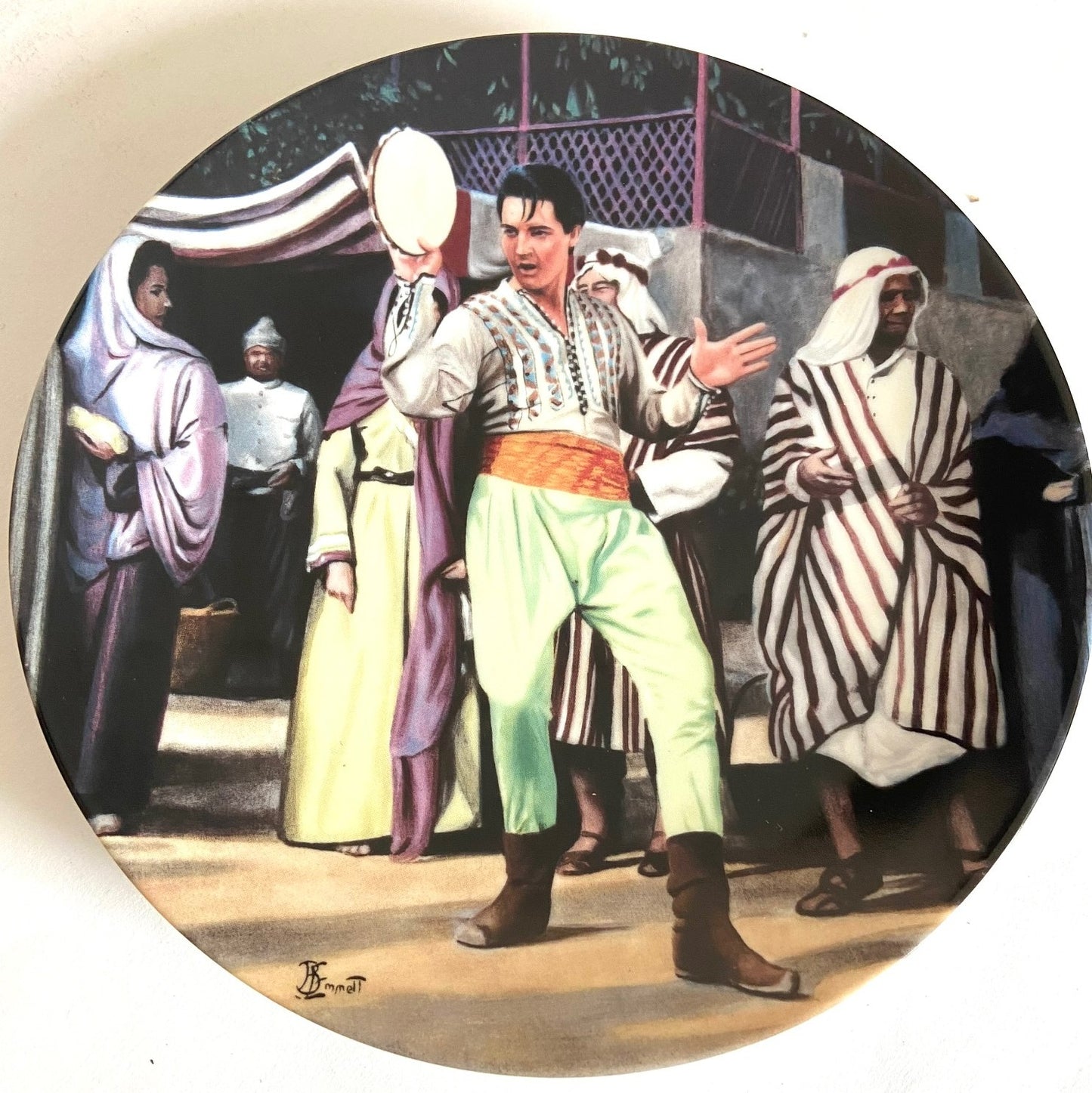 1993 Elvis Presley Ltd. Ed. Used "Harum Scarum" Collector's Plate