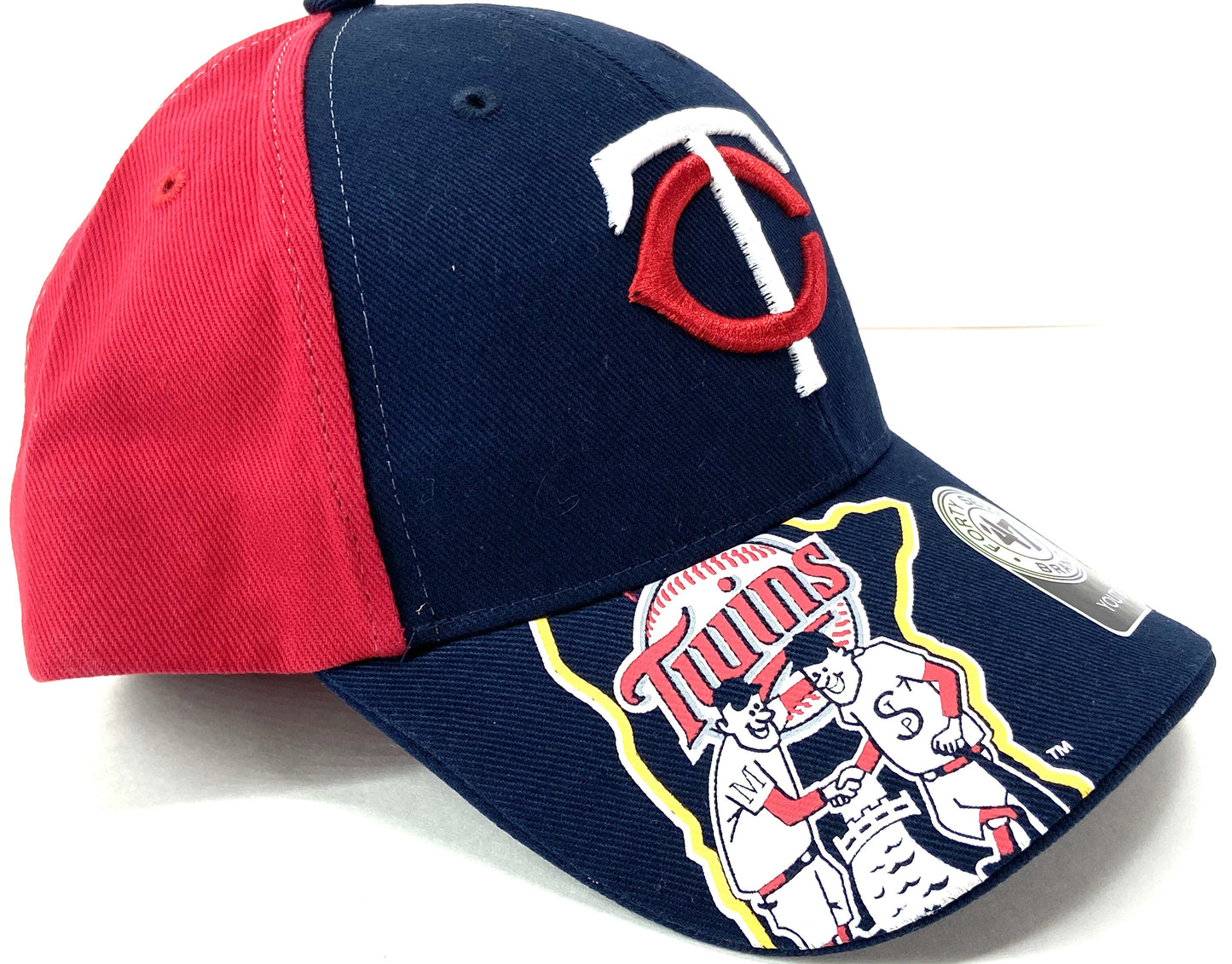 Minnesota Twins MLB Team Logo Cotton Youth Ball Cap by '47 Brand