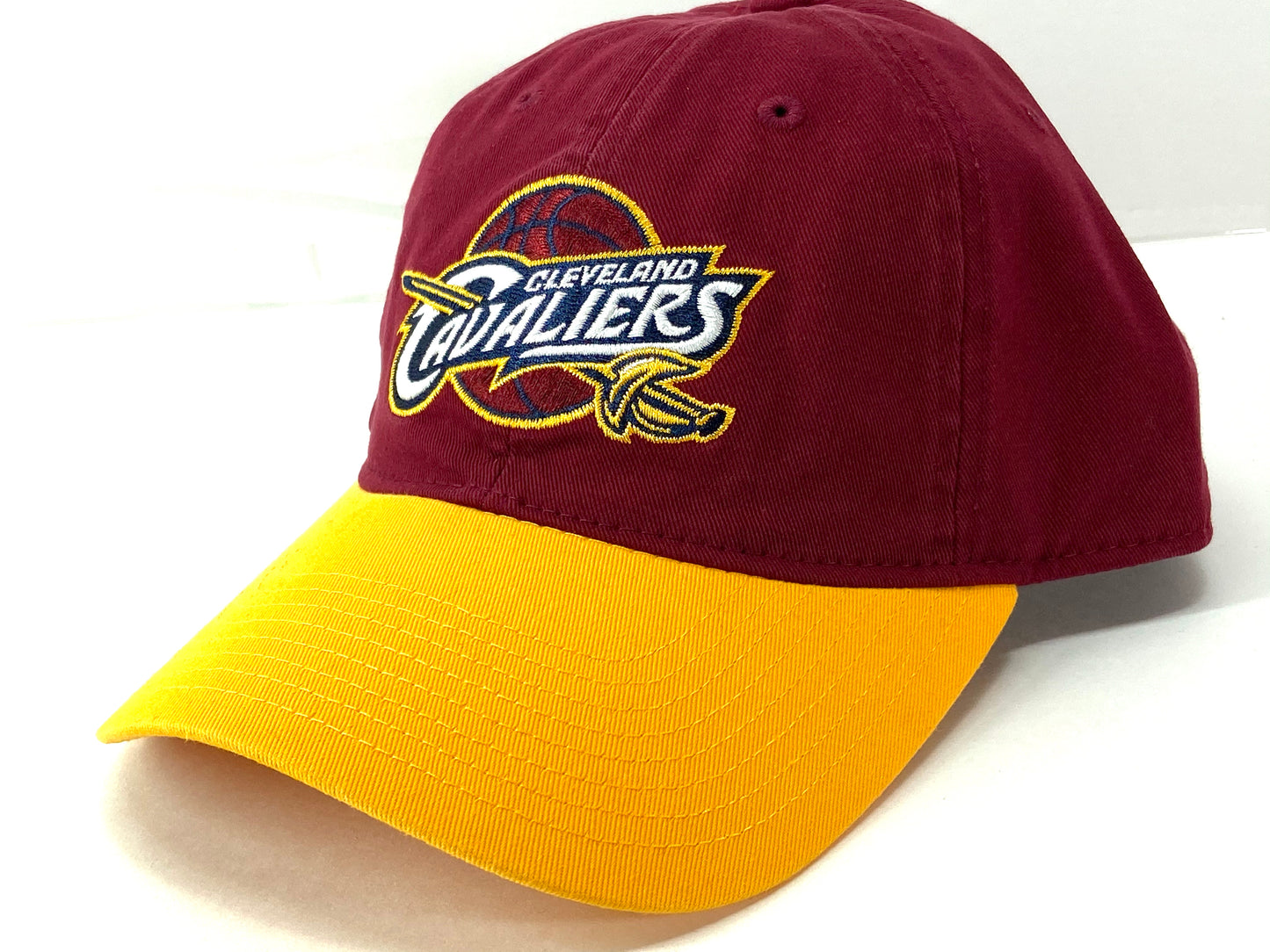 Cleveland Cavaliers NBA Team Color "Slouch" Unstructured Snapback Ball Cap by NBA