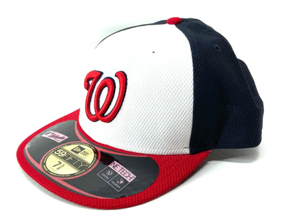 Washington Nationals MLB 59Fifty Fitted Mesh Logo Caps by New Era