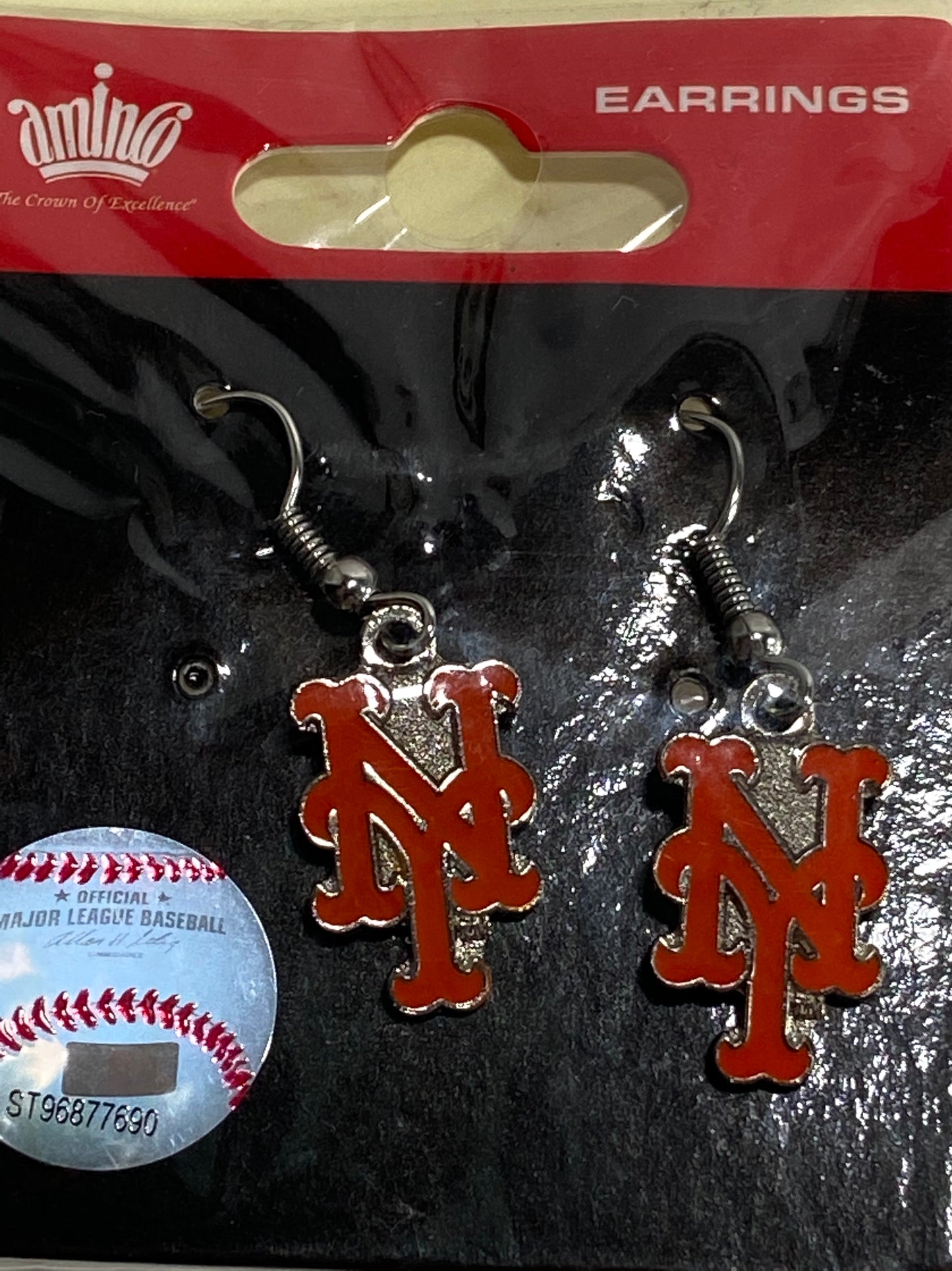 New York Mets MLB 2010 Dangle Earrings by Aminco International