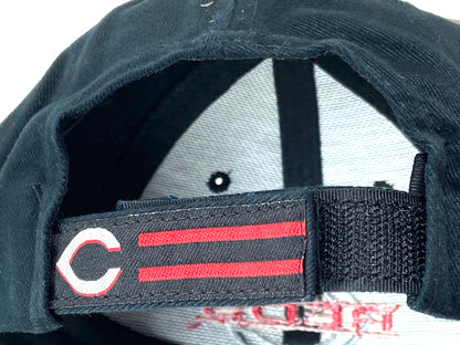 Cincinnati Reds Vintage Late '90's MLB Black Stitched Logo Ballcap by Drew Pearson Marketing