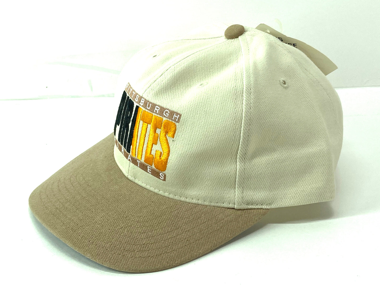 Pittsburgh Pirates Vintage MLB "50-50" Beige Hat by Twins Enterprise