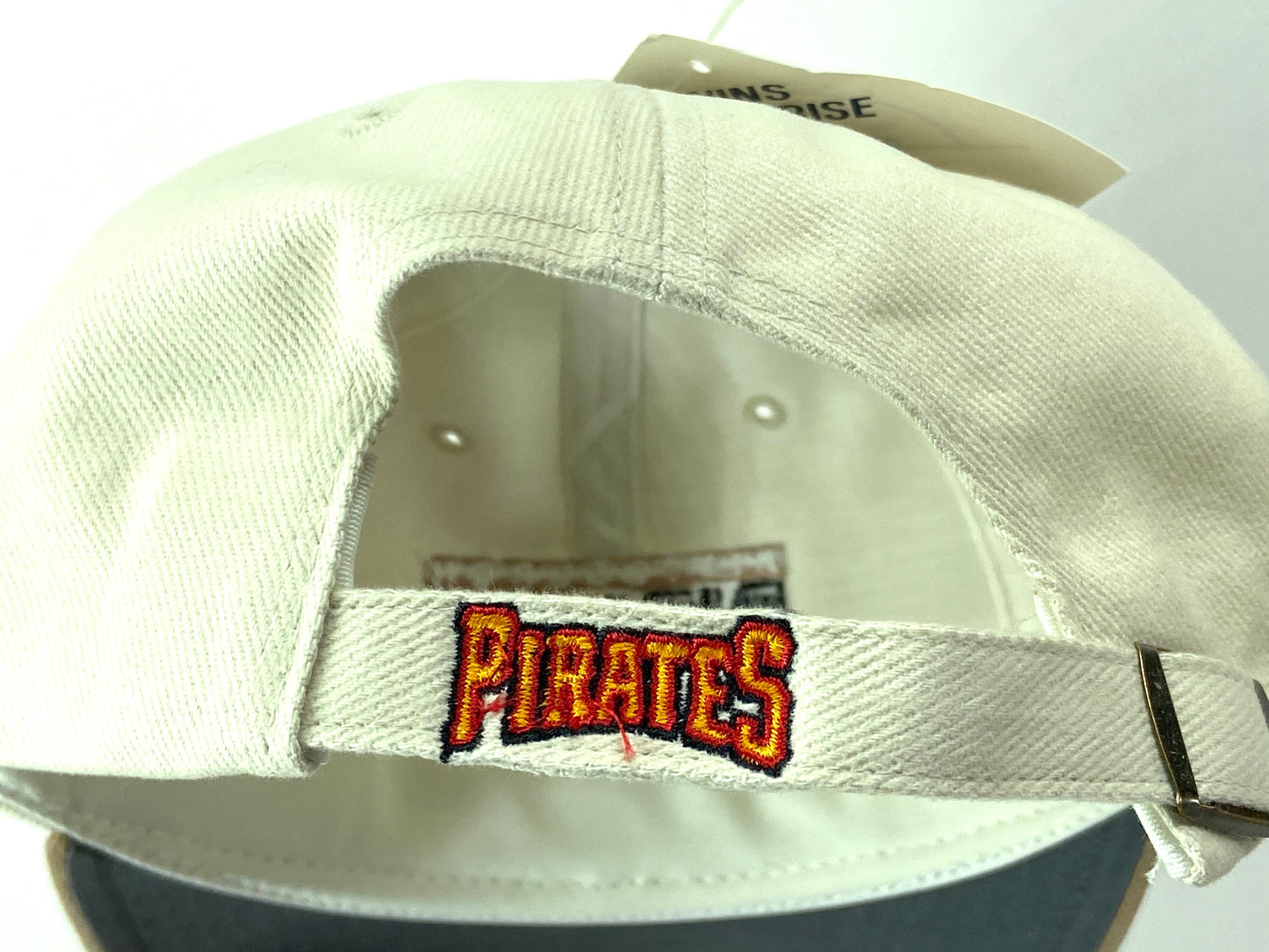 Pittsburgh Pirates Vintage MLB "50-50" Beige Hat by Twins Enterprise