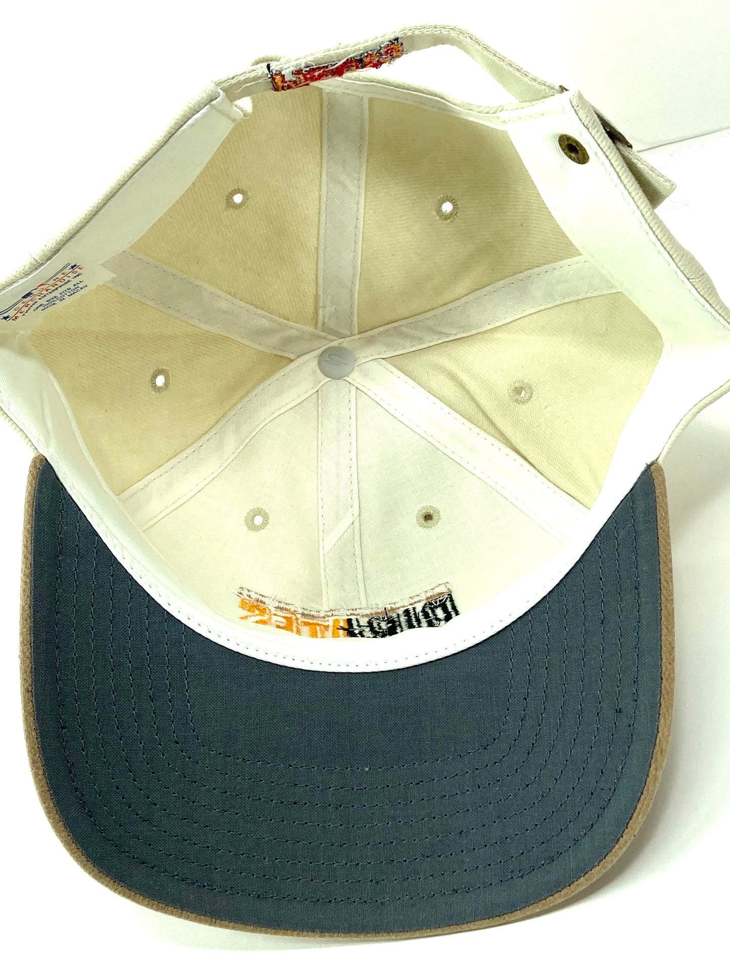 Pittsburgh Pirates Vintage MLB "50-50" Beige Hat by Twins Enterprise