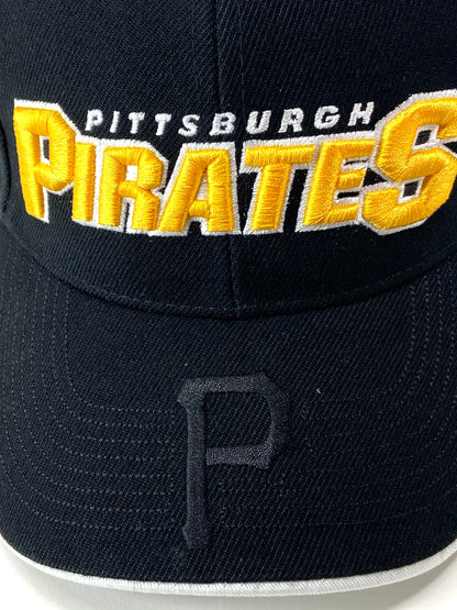 Pittsburgh Pirates Vintage MLB "Black P" 20% Wool Hat by Drew Pearson Marketing