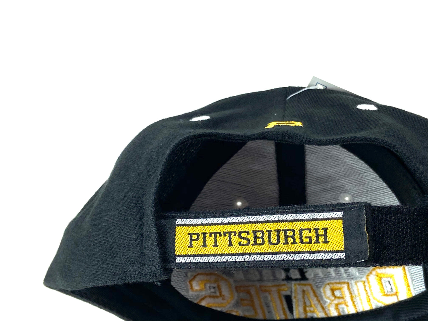 Pittsburgh Pirates Vintage MLB "Black P" 20% Wool Hat by Drew Pearson Marketing