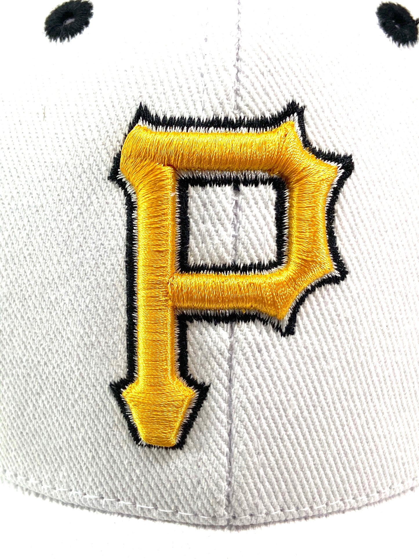 Pittsburgh Pirates MLB Vintage Black Trim Cotton Ball Cap by Twins Enterprise