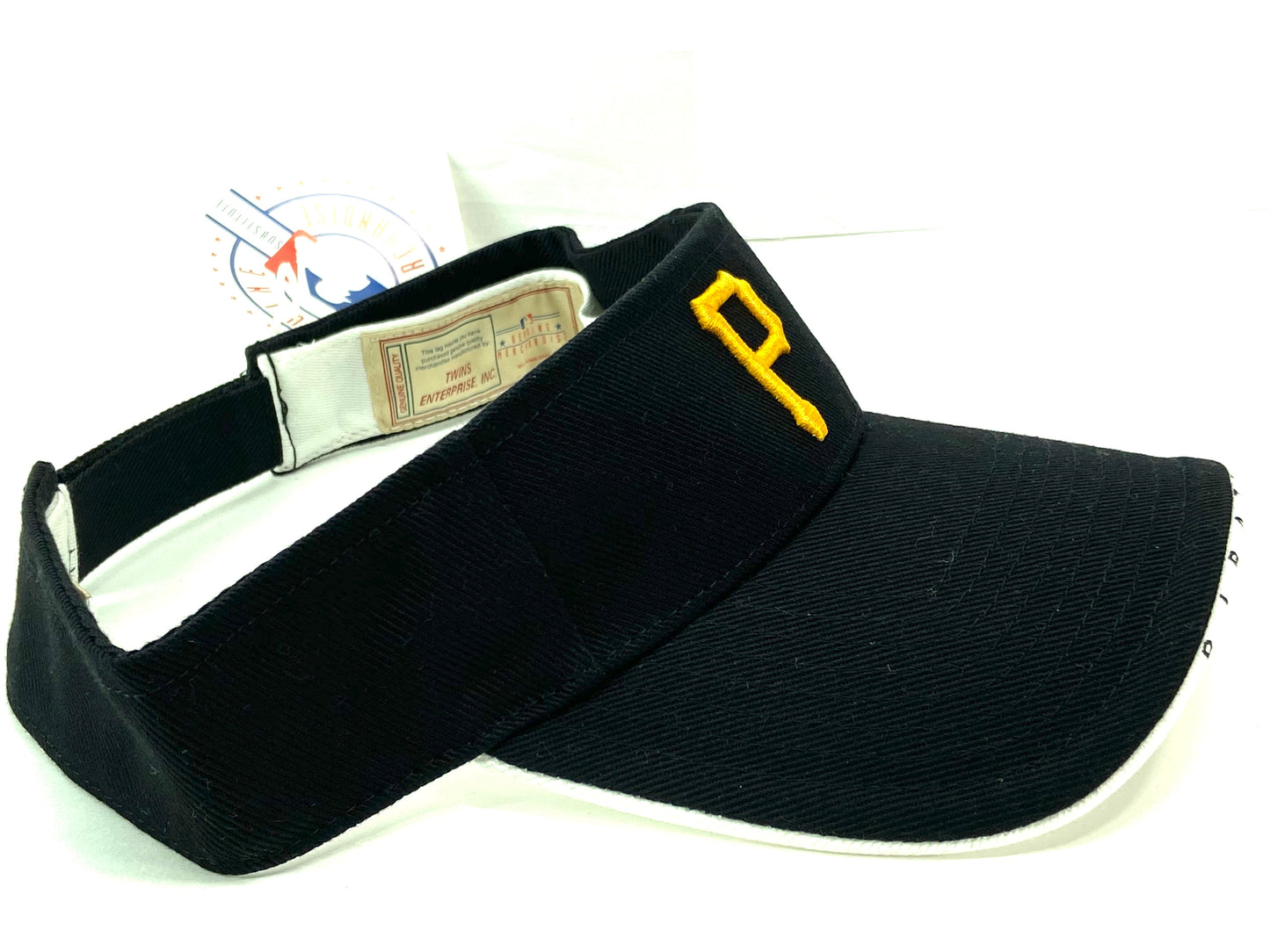 Pittsburgh Pirates Vintage MLB "Bones" Visor by Twins Enterprise