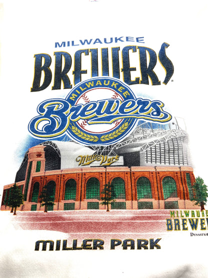 Milwaukee Brewers Vintage MLB Miller Park 2001 Sweatshirt by Delta/Ultra Fleece