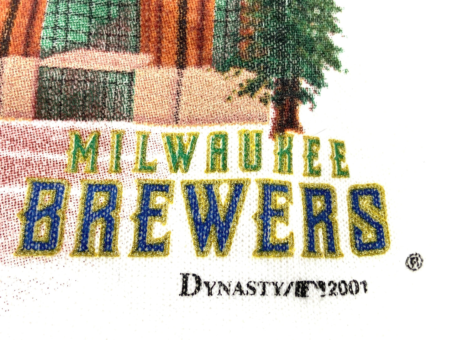 Milwaukee Brewers Vintage MLB Miller Park 2001 Sweatshirt by Delta/Ultra Fleece