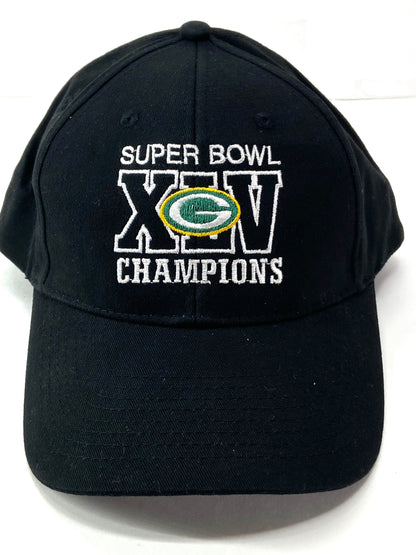 Green Bay Packers Super Bowl XLV (45) Champs 2010 Season NOS by Nissin Cap