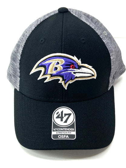 Baltimore Ravens NFL Contender Series "Verona" Stretch Fit Cap by '47 Brand