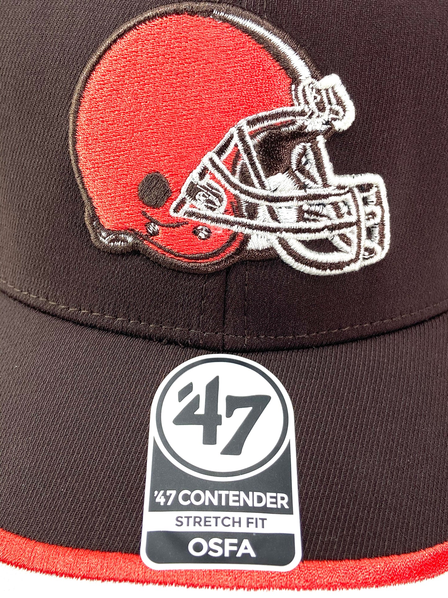 Cleveland Browns NFL Contender Series "Crash Line" Stretch Fit Cap by '47 Brand