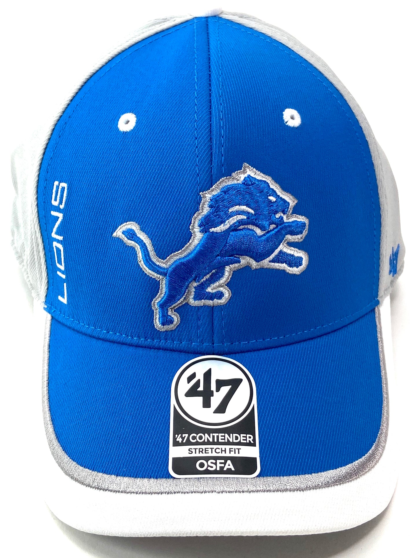 Detroit Lions NFL Contender Series "Crash Line" Stretch Fit Cap by '47 Brand