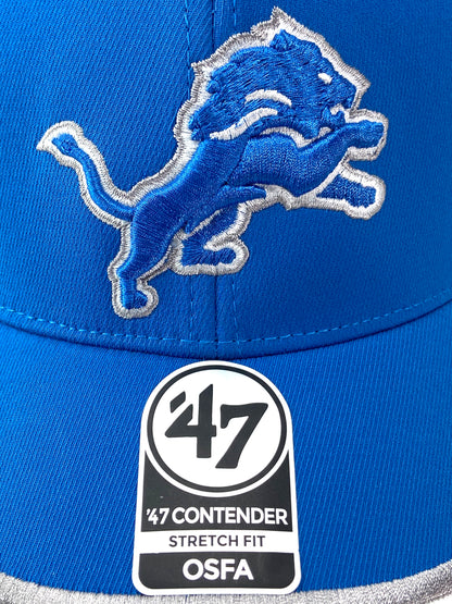 Detroit Lions NFL Contender Series "Crash Line" Stretch Fit Cap by '47 Brand