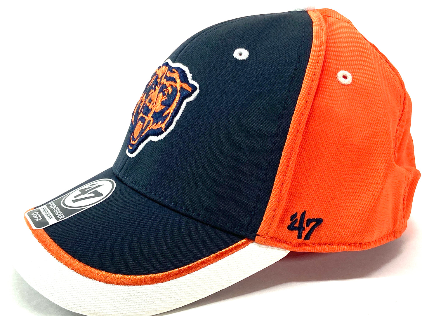 Chicago Bears NFL Contender Series "Crash Line" Stretch Fit Cap by '47 Brand