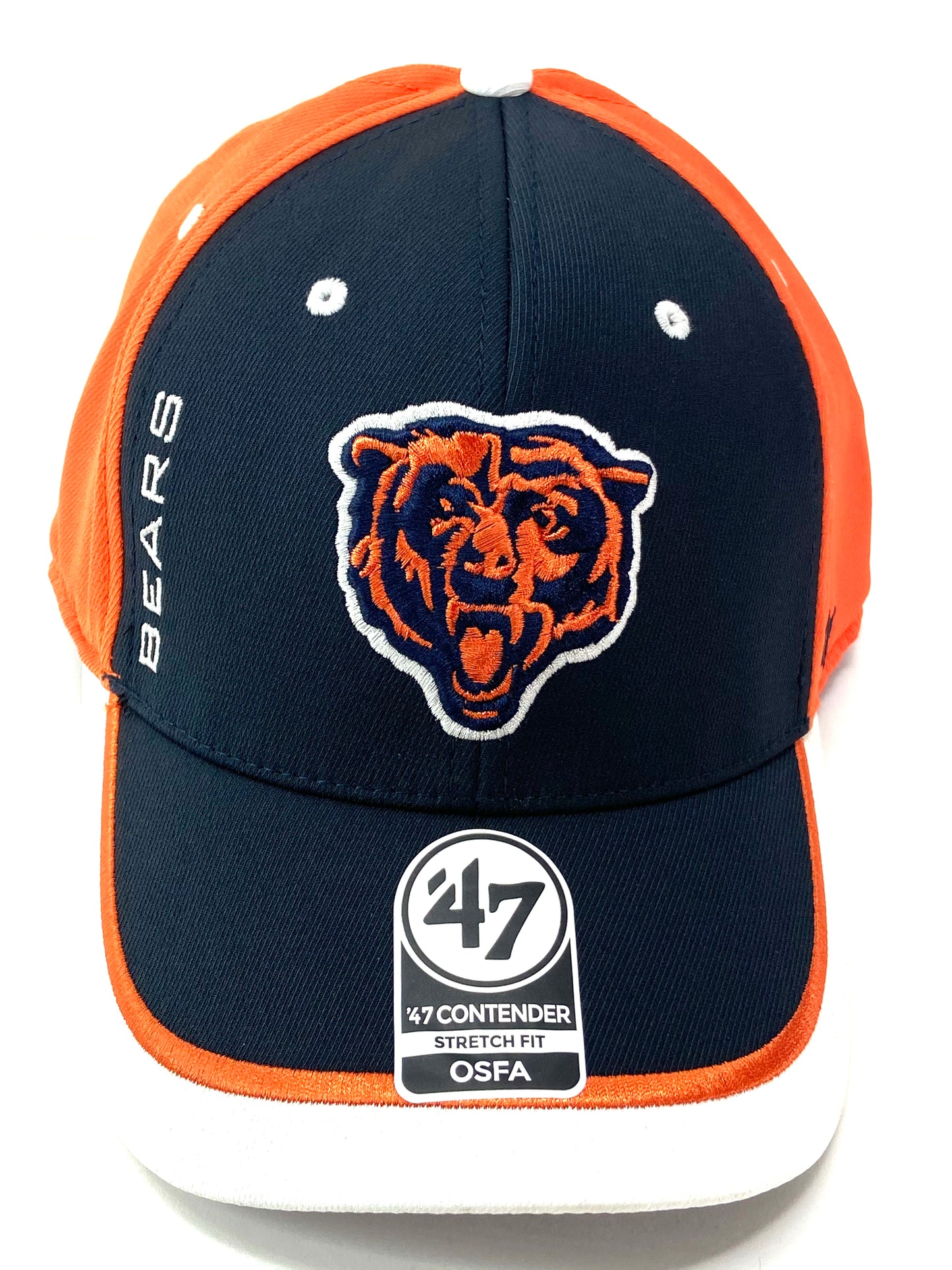 Chicago Bears NFL Contender Series "Crash Line" Stretch Fit Cap by '47 Brand