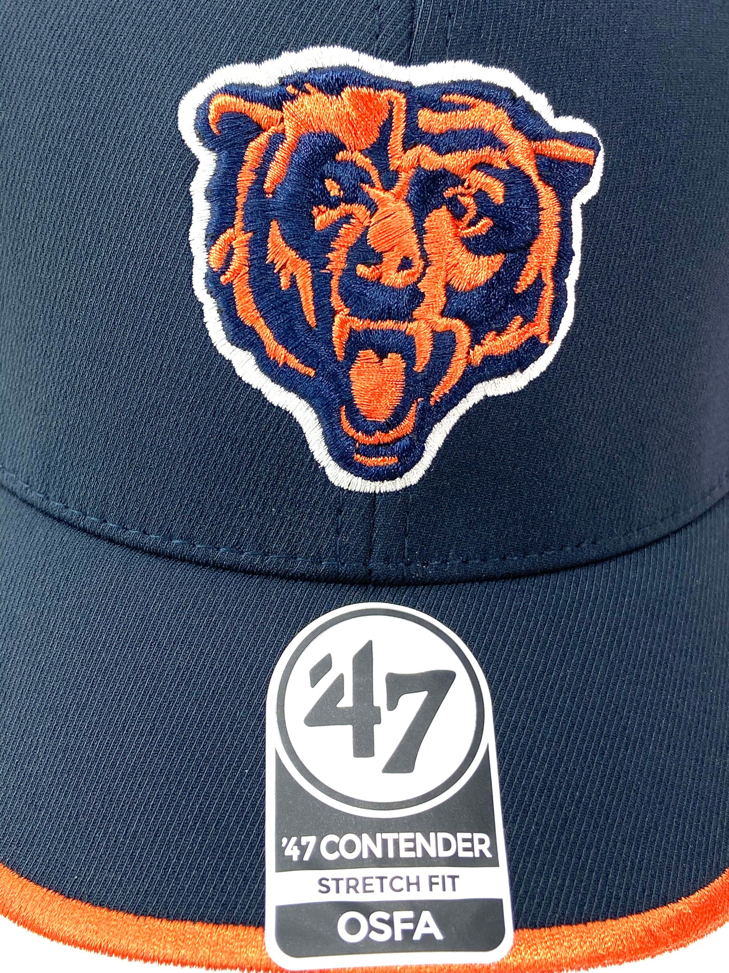 Chicago Bears NFL Contender Series "Crash Line" Stretch Fit Cap by '47 Brand