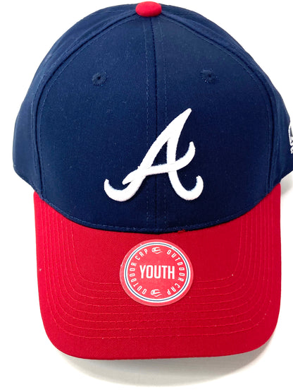 Atlanta Braves MLB National League Home Youth M-275 Hat by Outdoor Cap