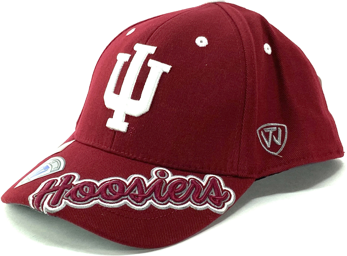 Indiana Hoosiers NCAA Team Color One-Fit Stretch Ball Cap by Top of the World