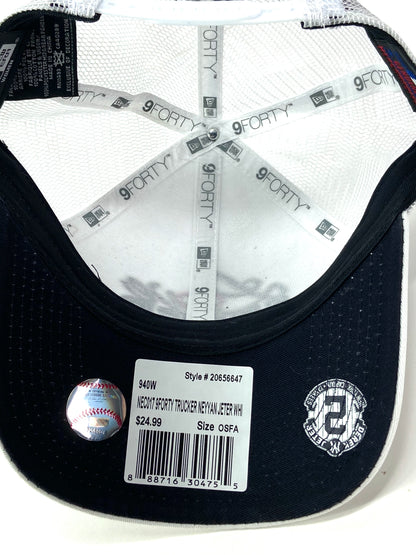 New York Yankees MLB Derek Jeter Women's Snapback Mesh Ball Cap by New Era