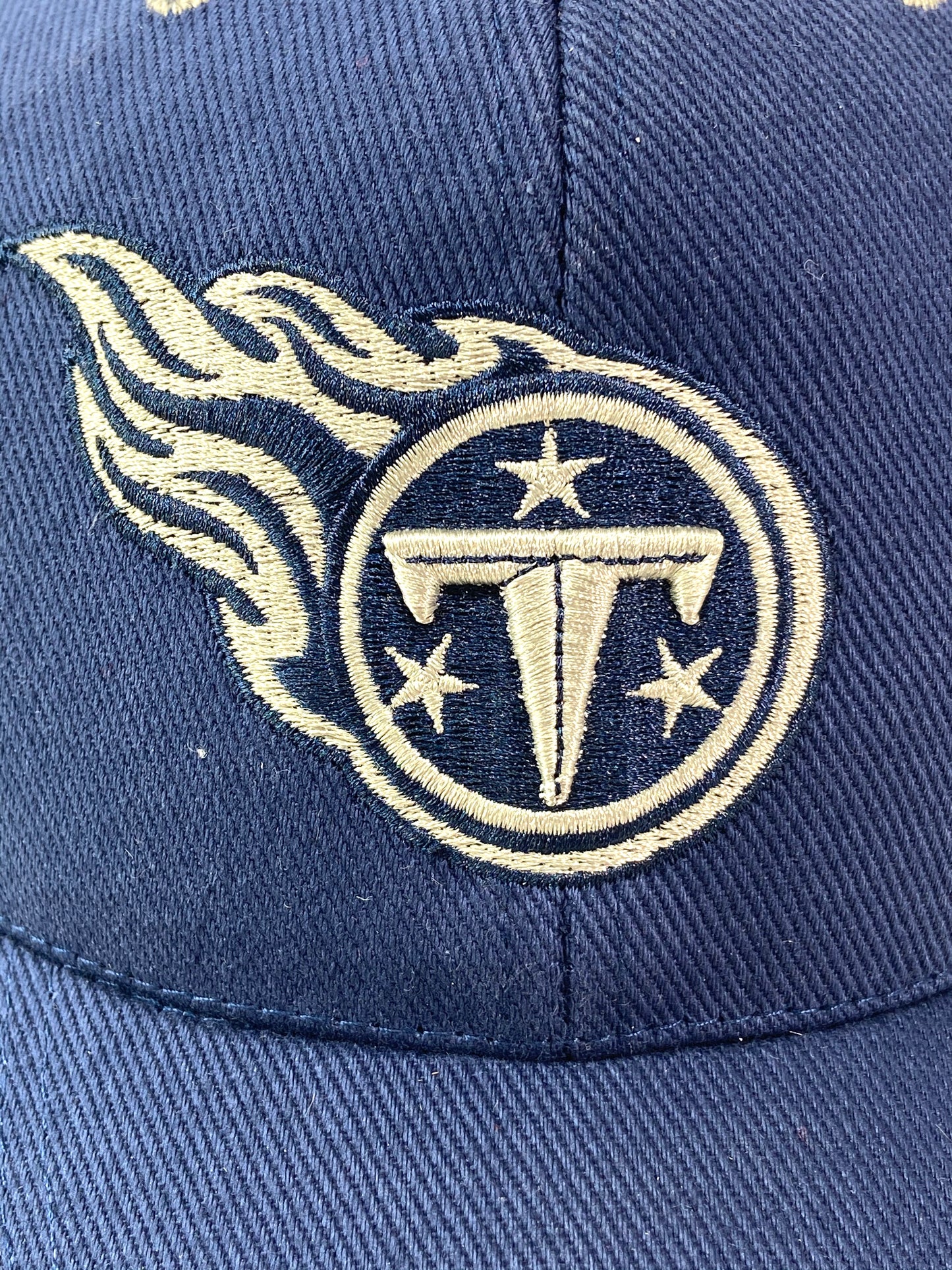 Tennessee Titans NFL Navy Logo Adjustable "Tonal" Ball Cap by NFL Apparel