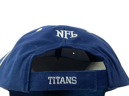 Tennessee Titans NFL Navy Logo Adjustable "Tonal" Ball Cap by NFL Apparel