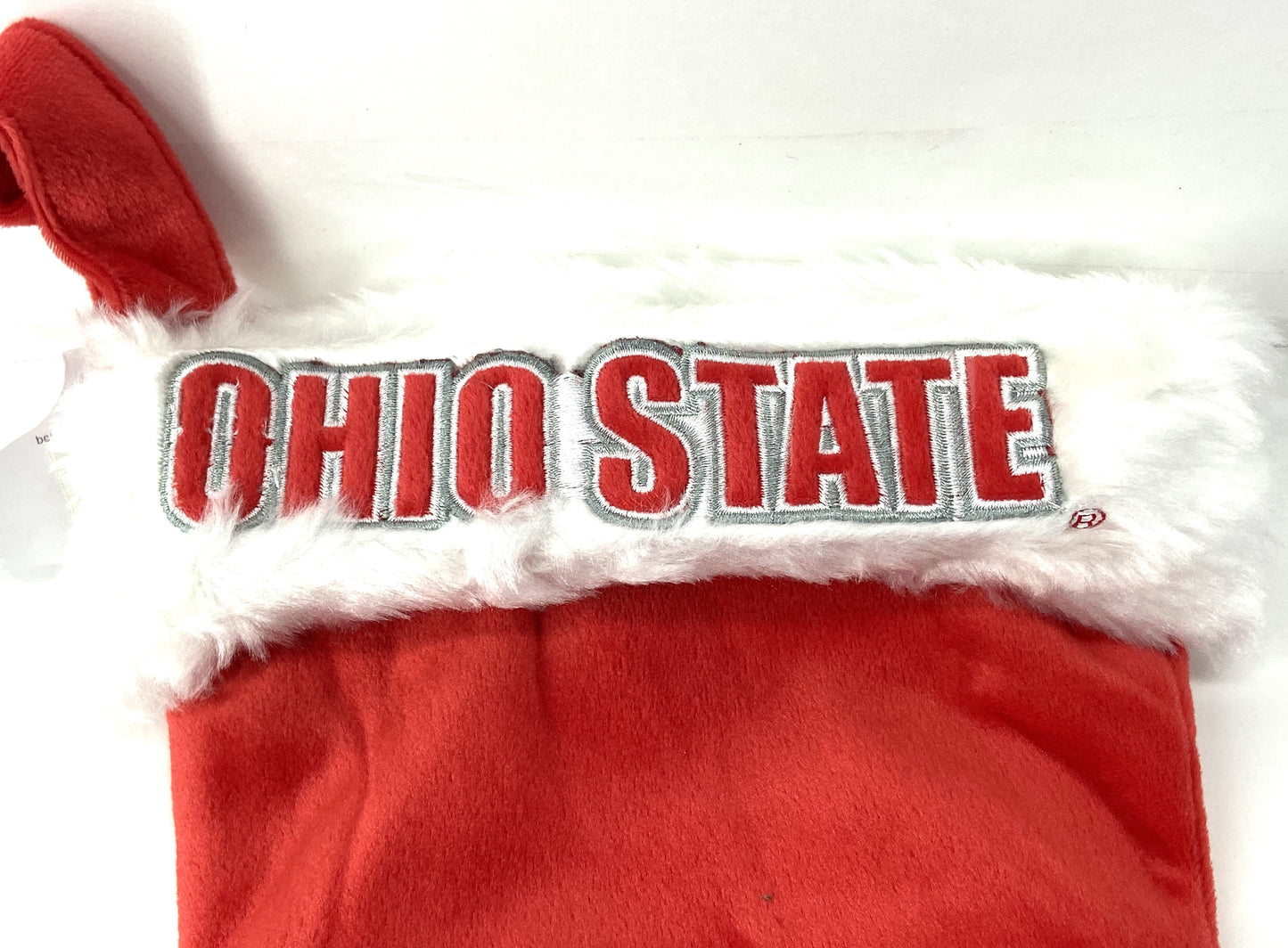 Ohio State Buckeyes NCAA Plush Christmas Stocking by Forever Collectibles