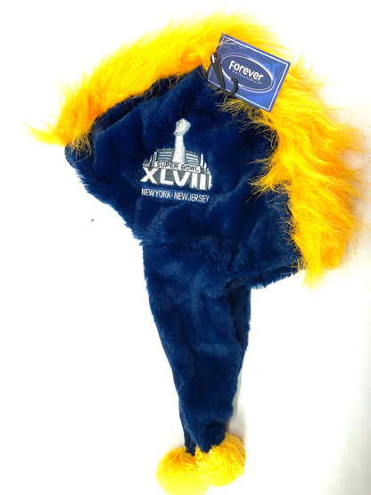 Super Bowl XLVIII (48) NFL 2014 Commemorative Mohawk Dangle Hat by Forever Collectibles