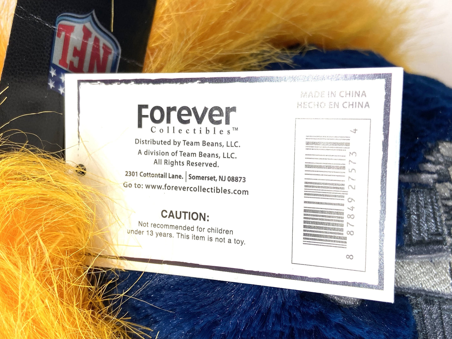 Super Bowl XLVIII (48) NFL 2014 Commemorative Mohawk Dangle Hat by Forever Collectibles