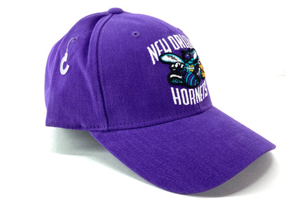 New Orleans Hornets 2007 NBA Purple Cotton Logo Cap