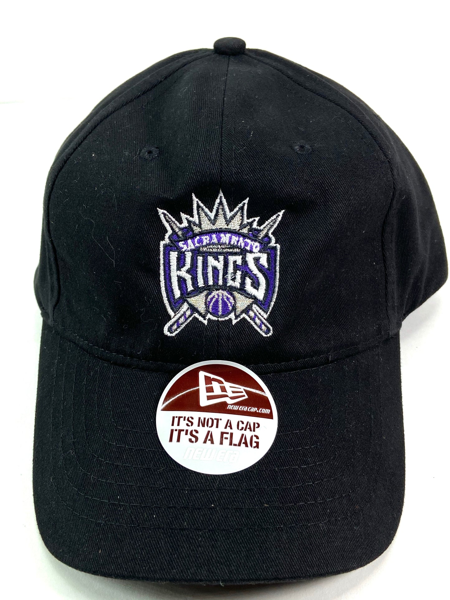 Sacramento Kings NBA Team Color Old Logo Black Cap by New Era