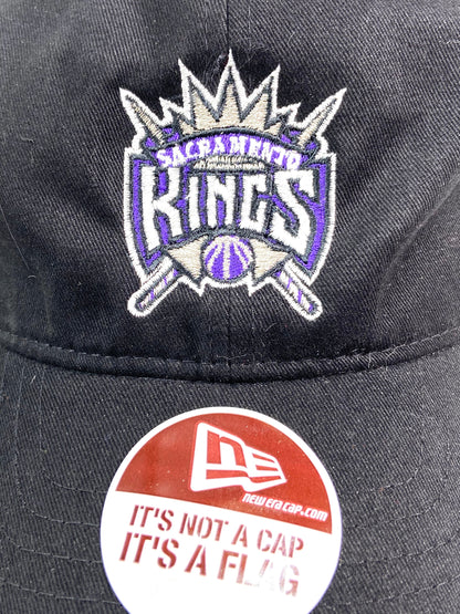 Sacramento Kings NBA Team Color Old Logo Black Cap by New Era