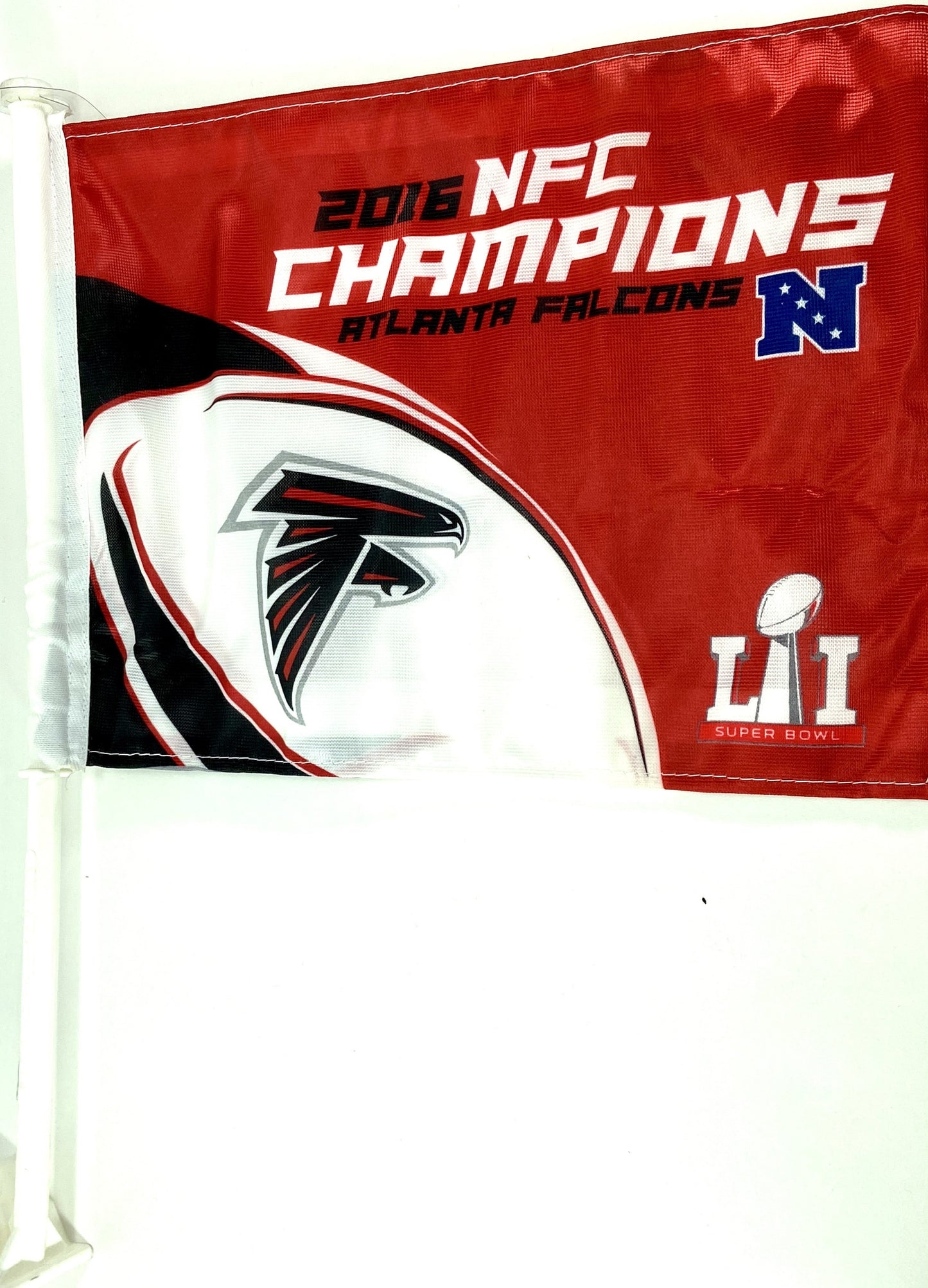 Atlanta Falcons 2016 NFL NFC Champions Car Flag by Rico Industries