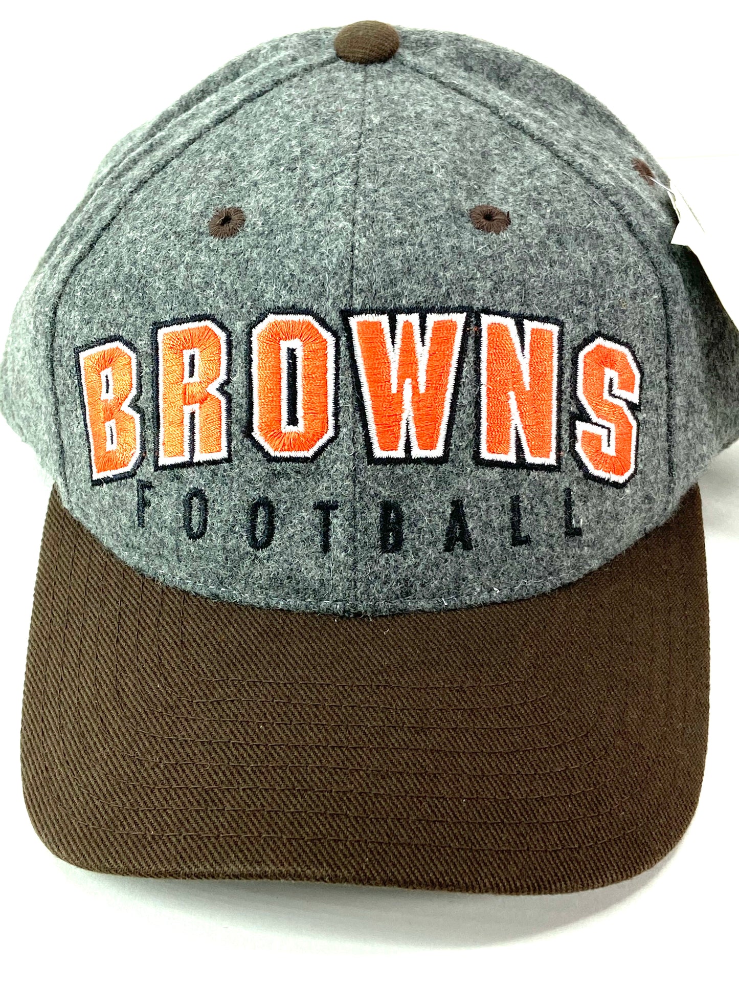 Cleveland Browns Vintage NFL Gray 30% Wool Cap by Annco