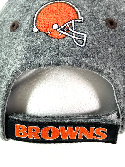 Cleveland Browns Vintage NFL Gray 30% Wool Cap by Annco