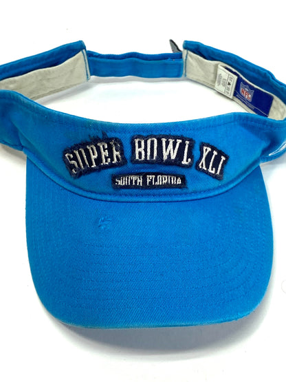 Super Bowl XLI (41) NFL "Tattered" Adult Visors