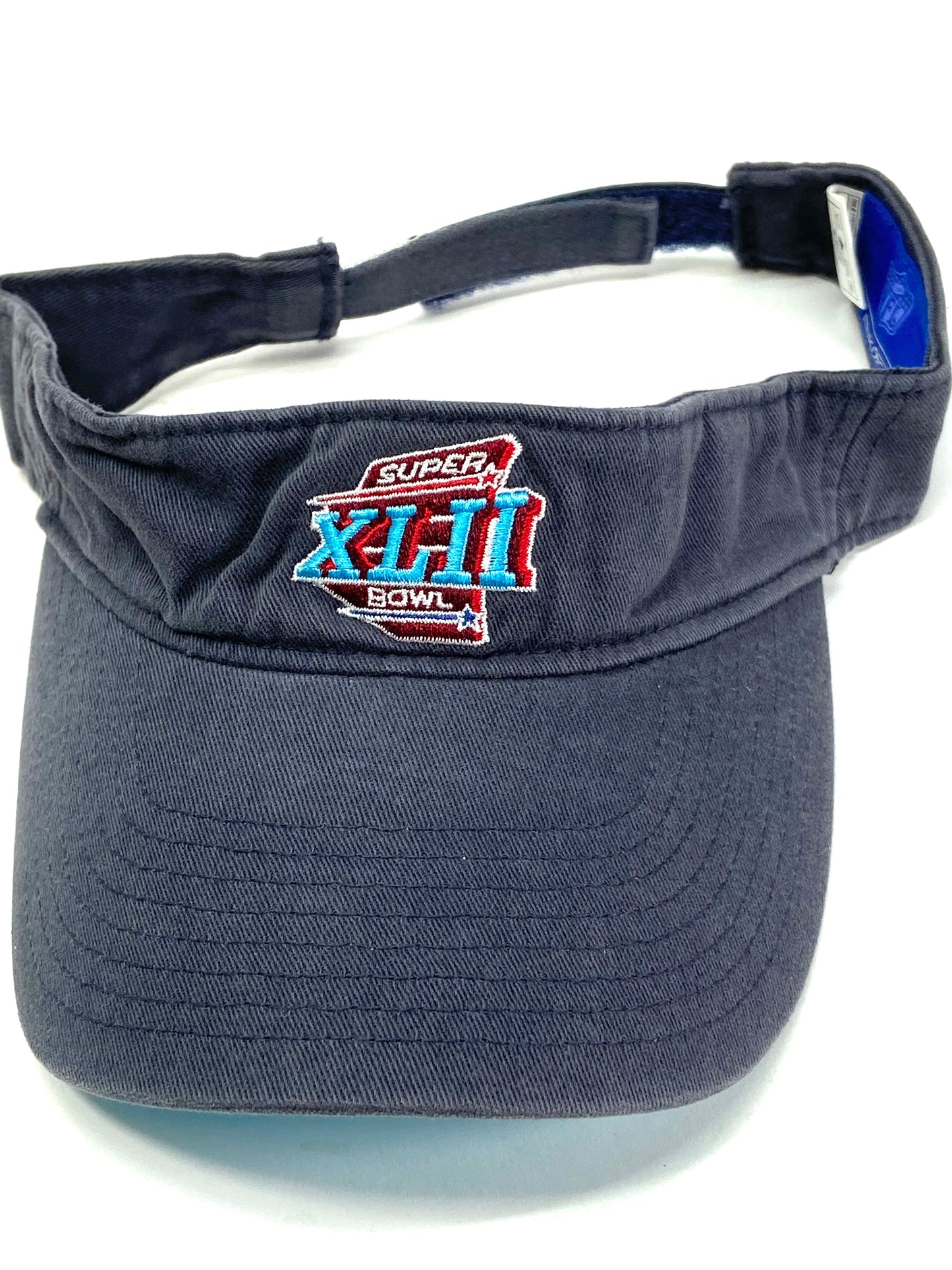 Super Bowl XLII (42) NFL 2008 Commemorative Visors