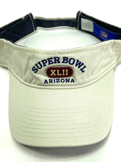 Super Bowl XLII (42) NFL 2008 Commemorative Visors