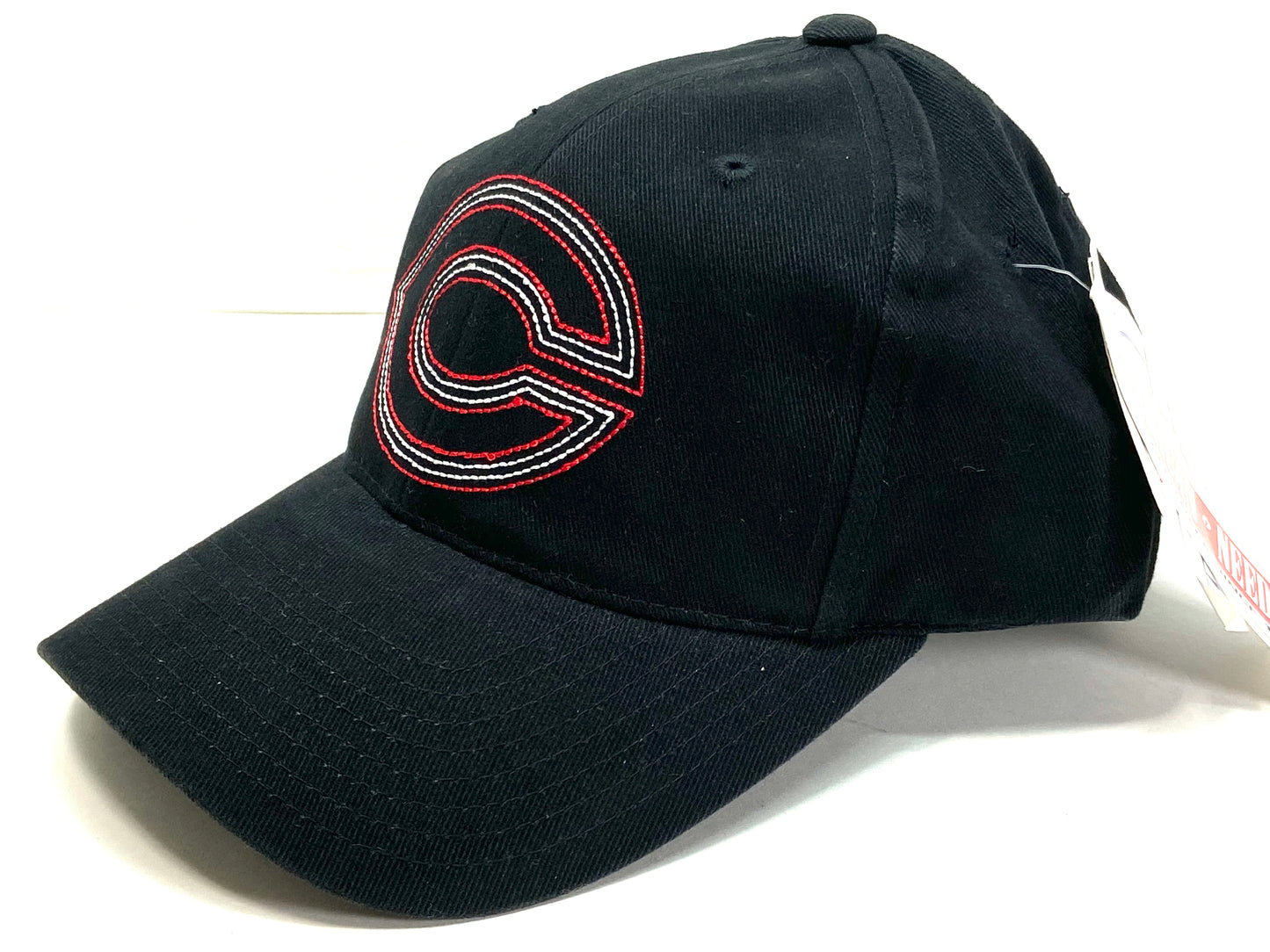 Cincinnati Reds Vintage MLB Black "Stitched" C Cap by American Needle