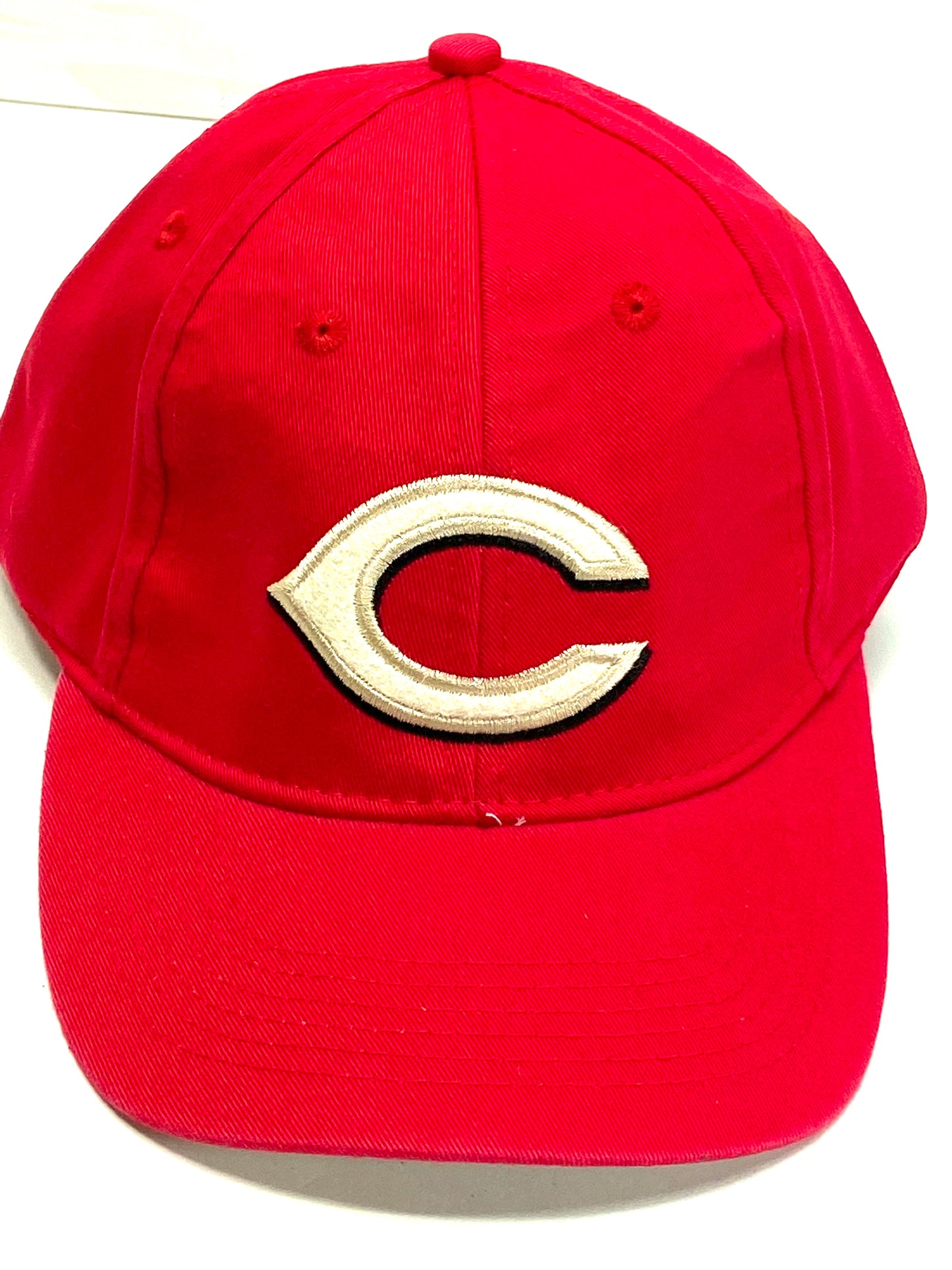 Cincinnati Reds Vintage MLB Youth Logo "C" Cap by Drew Pearson Marketing