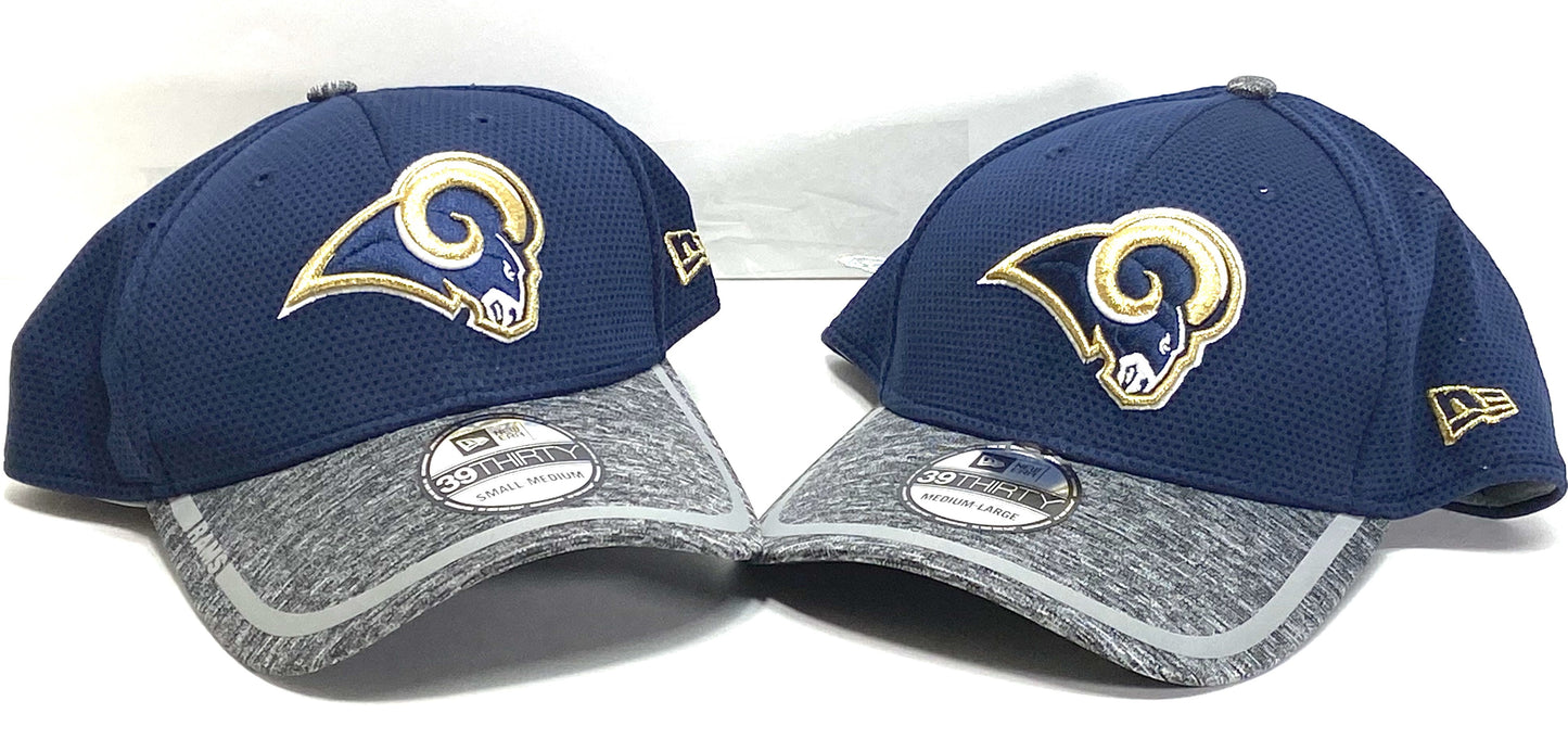 Los Angeles Rams 2017 NFL 39Thirty Training Collection Mesh Cap by New Era