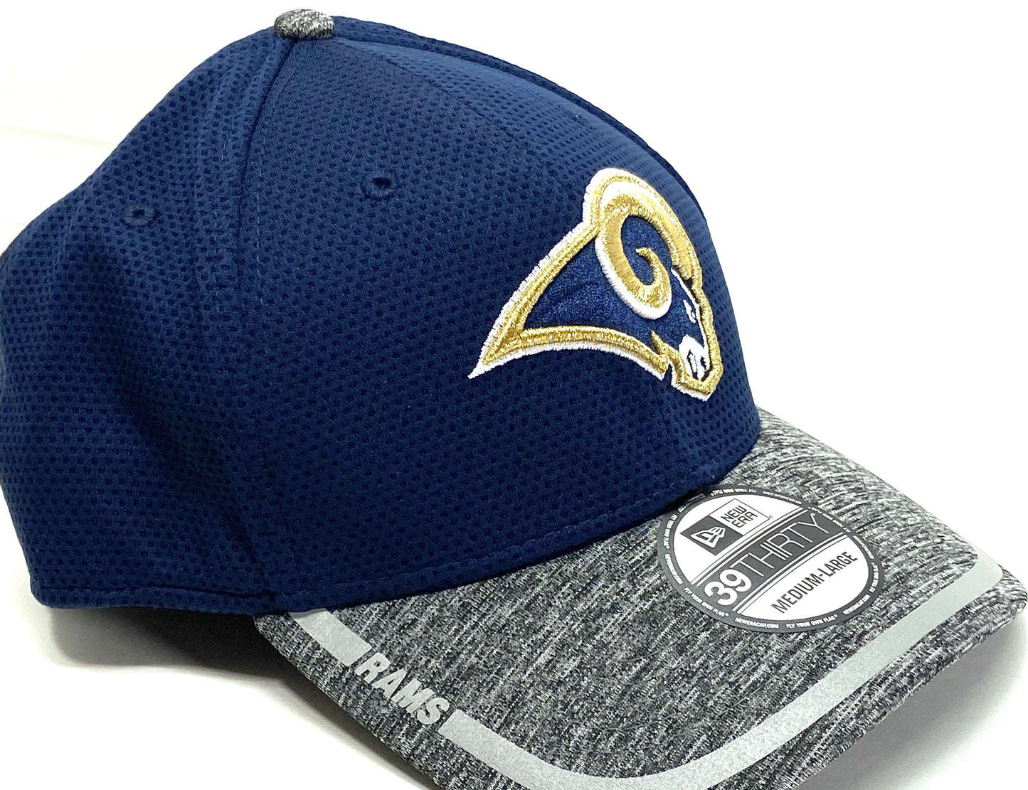 Los Angeles Rams 2017 NFL 39Thirty Training Collection Mesh Cap by New Era