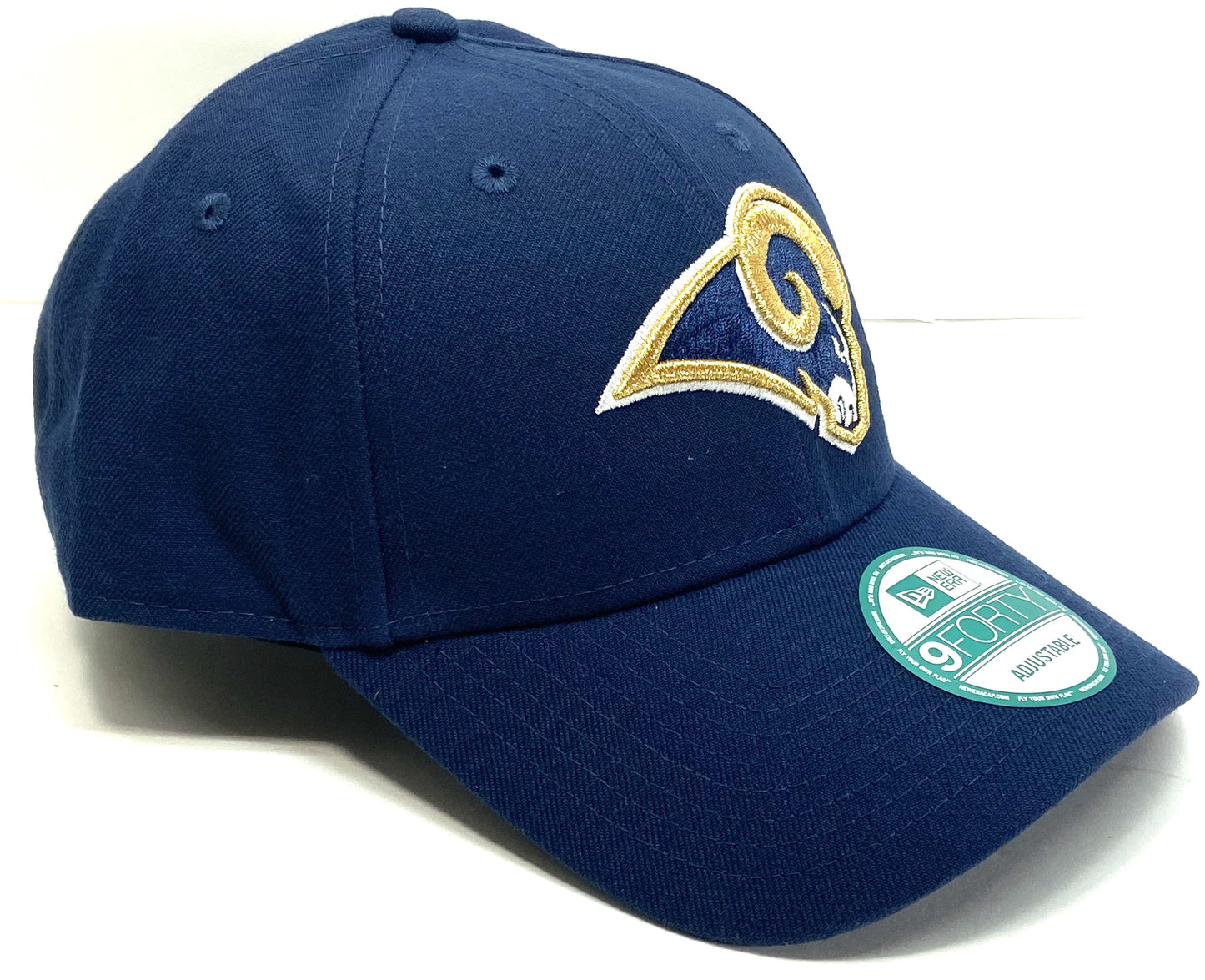 Los Angeles Rams NFL 2018 Blue 9Forty Adjustable Embroidered Logo Cap by New Era