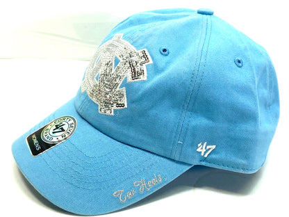 North Carolina Tarheels NCAA Women's Light Blue Natalie Sparkle Hat by '47 Brand