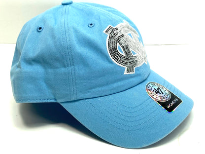 North Carolina Tarheels NCAA Women's Light Blue Natalie Sparkle Hat by '47 Brand