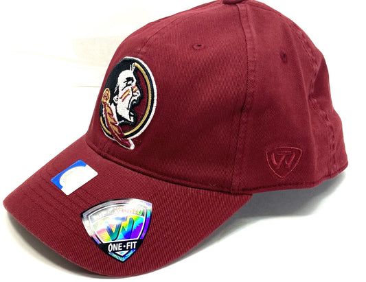 Florida State Seminoles 2016 NCAA Team Color One Fit Relaxer M/L Cap by Top of the World