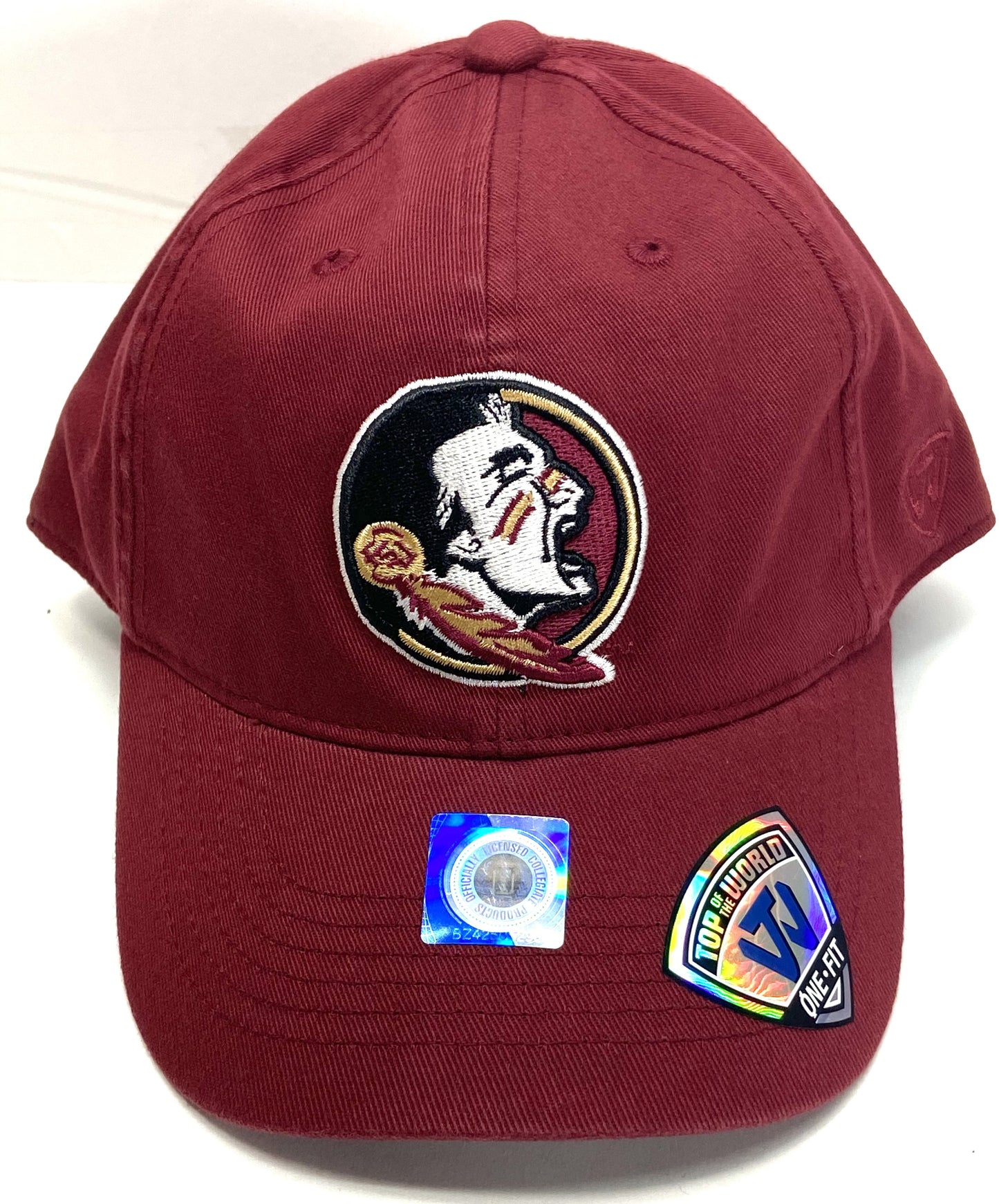 Florida State Seminoles 2016 NCAA Team Color One Fit Relaxer M/L Cap by Top of the World