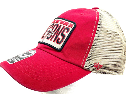 Atlanta Falcons NFL "Red Lawton" Vintage Style Stretch Fit Mesh Cap by '47 Brand